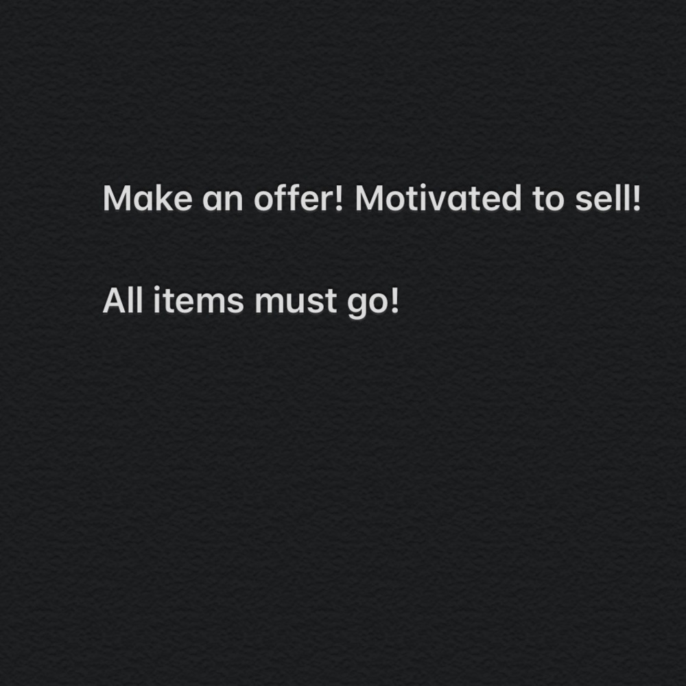 Make an offer!